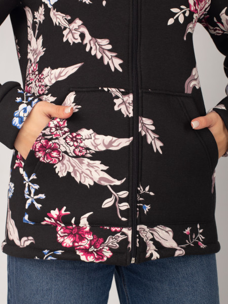 Толстовка женская футер начес 3х нитка пенье Толстовка женская футер начес 3х нитка пенье